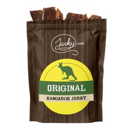 Jerky.com Original Kangaroo Exotic Jerky – Premium High-Protein Exotic Snack, Tender & Flavorful, 100% Natural Ingredients, Perfect for On-the-Go 1.75 oz