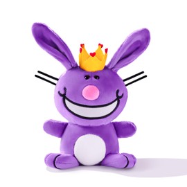 UNCUTE It's Happy Bunny® - Plush (Royalty)