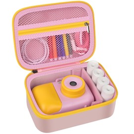 ALKOO Kids Camera Case Compatible with YEEHAO/for stinaolt/for ESOXOFFORE/for Dylanto/for Mgaolo/for LETSHAHA Instant Print Camera, Portable Digital Cameras Protective Storage Bag (Box Only)