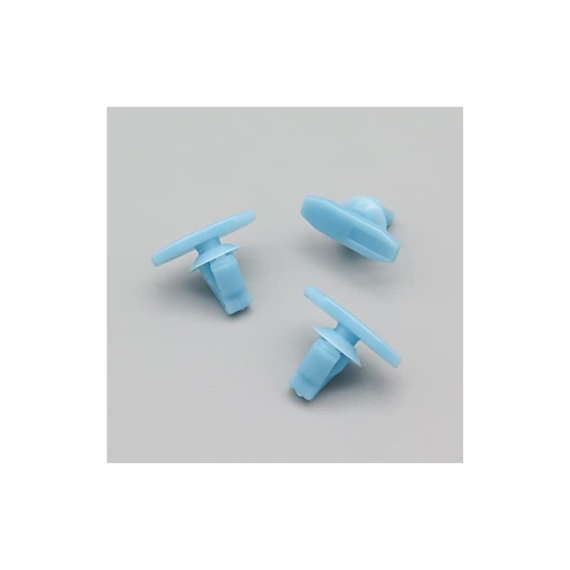 VVO Fasteners- Blue Plastic Rear Door Weatherstrip Clips for Honda