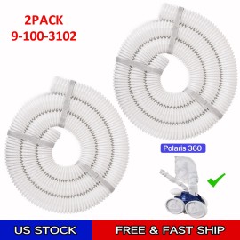 Unbranded  2xReplacement for Polaris 360 Pool Cleaner 6-Ft Cuff-less Feed Hose 9-100-3102