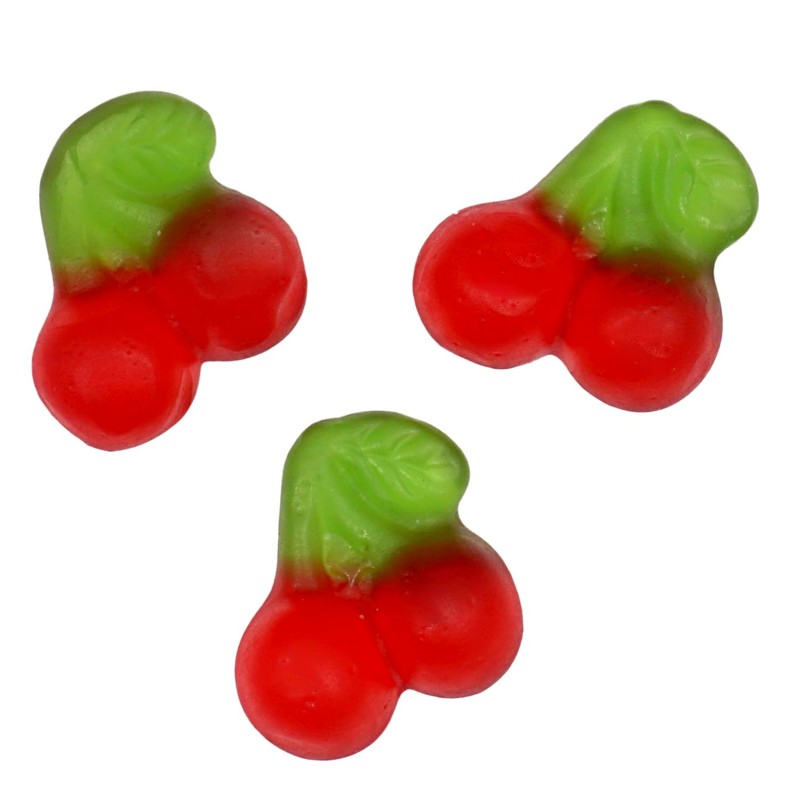 The Hampton Candy Company Gummy Cherries, 1lb Bulk Bag, Gummy