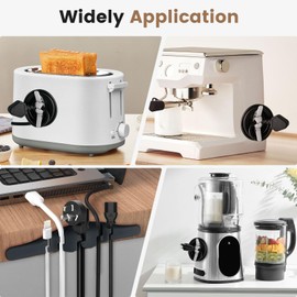 Cord Organizer for Appliances,Wire Organizers for Appliances, Kitchen Appliance Cord Organizer for Mixer,Blender,Coffee Maker,Pressure Cooker,Must-Have Kitchen Accessories for Daily Life（5 Packs）