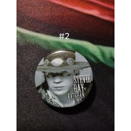 STEVIE RAY VAUGHAN 1" Buttons- Choose Your Button- Blues Rock SRV