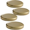 mikken Twist-Off Replacement Lid for Large Jars, 100/10.3 cm, Pack