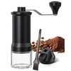 Coffee Grinder,Manual Coffee Grinder,Adjustable Thickness Burr Coffee Grinder,Manual Portable Coffee