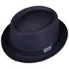 Stetson Sustainable Denim Pork Pie Fabric Hat, Pork Pie Hat,