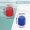 Saipe 20pcs/2Sets R134a Valve Caps 3mm & 16mm A/C Cap