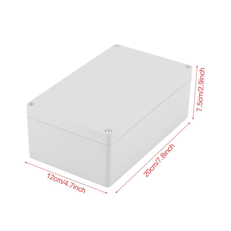 Waterproof Outdoor Junction Box, IP65, Flame Retardant ABS Electrical Enclosure