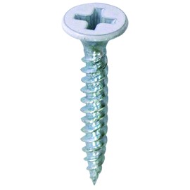 DAIDOHANT 10174311 Light Screw Head White (Nominal Diameter d) 0.12 x Length 0.8 inches (20 mm) (Bugle Head) [Iron/Uniqlo Plating] (154 Pieces)