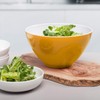 Zeal G217M Two Tone Salad Bowl 26cm-Mustard, Melamine