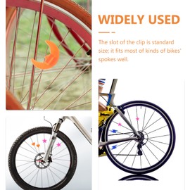 LIOOBO Bicycle Spoke Accessories, Children, Bicycle, Wheel Decoration, Wheel Beads, Bicycle Wheel Accessories, Spoke Decoration, 1 Pack Approx. 36 Pieces (Random Style)