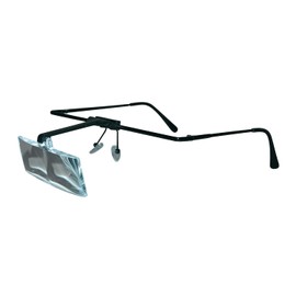 Magnifying Glasses for Watch and Jewelry Repair 3 Levels Magnifying Glasses Up to 3.5X Super Lightweight Sturdy for Glasses Wearers with Interchangeable Magnifying Inserts