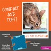 LickiMat Cat TUFF Mini Soother - Durable, Classic, and Modern