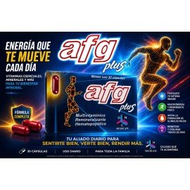 Afg Plus Multivitaminico Caja C/30 Sabor Sin Sabor