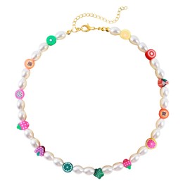 Bohemia Beaded Beads Choker Necklace for Women Seashell Pendant NecklaceSummer Beach Lover Gifts Seashell Jewelry Gifts