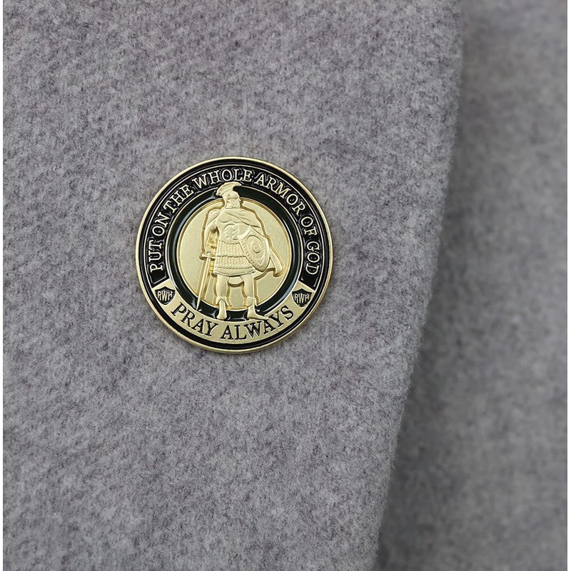 Put On The Whole Armor of God 1.2" Lapel Pin