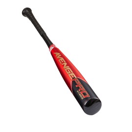 Axe Bat 2023 Avenge Pro Hybrid (-3) BBCOR Baseball Bat, 3-Piece Alloy/Composite Hybrid, Flared Axe Handle, Red/Black/Gold (33" / 30 oz.)