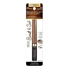 L'oréal Brow Stylist Boost & Set Color 480 Light Brunette