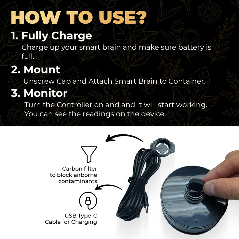 Cure Lids Controller Brain - Exchanges Fresh Air Automatically for