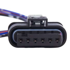 6 Wire Harness Wiring Plug Tail Light Plug Connector for Car Rear Bulb Carrier Left or Right Compatible with Mini Cooper F55 F56 F57