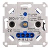proventa Dimmer with Design Cover Glossy White for LED and