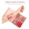 Set 12 Labiales Mate Larga Duración