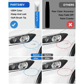 Touch Up Paint Compatible with Nissan Exact Match Touch Up Paint Car Scratch Repair (Radiant Silver Metallic （K12）)