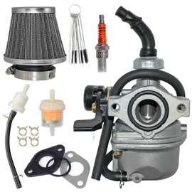 JDLLONG PZ19 19mm Carburetor with 35mm Air Filter Fit for 50cc 70cc 90cc 110cc 125cc 4 Stroke ATV Moped Quad Dirt Bike Go Kart Scooter