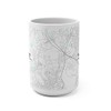 Hometown Bias Westwood, Massachusetts MA Map Mug (15 oz)