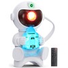 PKBD Astronaut Projector Starry Sky Projector Children's LED Galaxy Lamp Night Light Room Decoration Room Star with Bluetooth Speaker, 8 Mist Modes, 7 Chest Light Colours, Airship