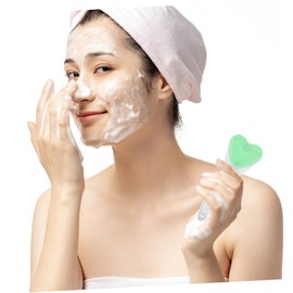 Mikinona Face Scrubber Exfoliator Facial Cleansing Tool Ergonomic Face Brush for Cleansing and Exfoliating