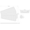 TEKTON 9-Tool Combination Wrench Roll (1/4-3/4 in.) | ORG27309