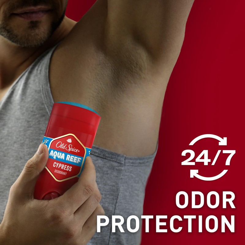 Old Spice Aluminum Free Deodorant for Men, 24/7 Odor Protection,