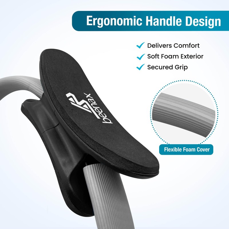 Beenax Pilates Ring - Double Handle Exercise Circle, Fitness Magic