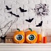 Fuutreo 2 Pcs Eyeballs Halloween Decorations 6 Inch Pumpkin Eyeballs