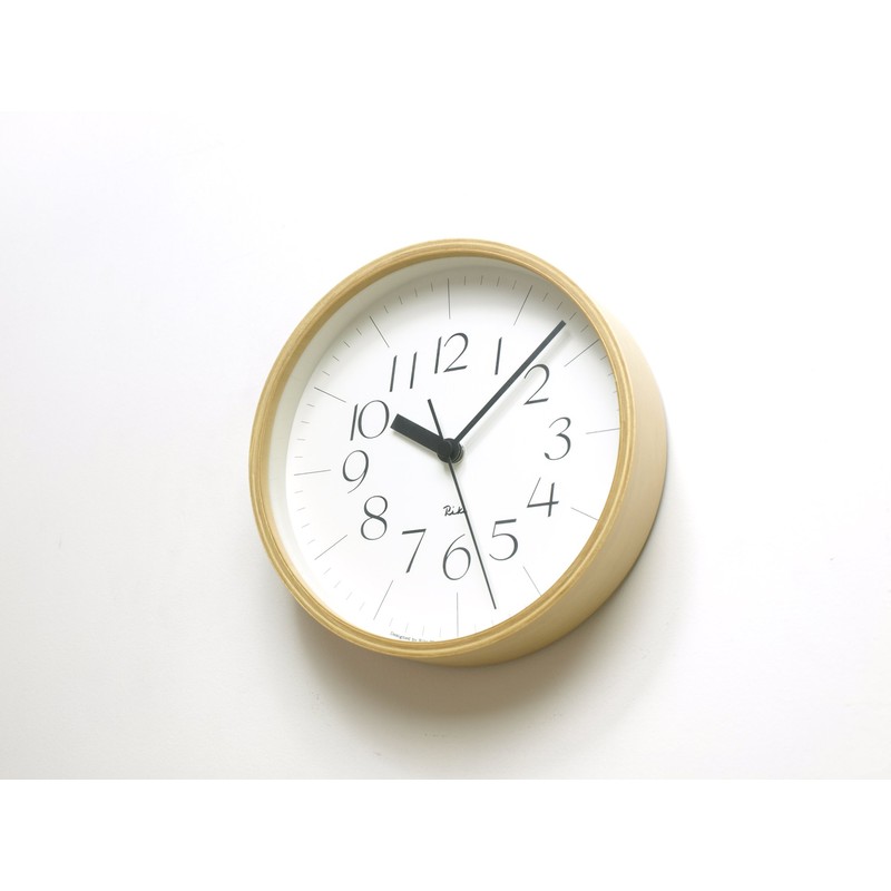 Lemnos Wall Clock RIKI WR-0312 S Liki Clock Diameter 8