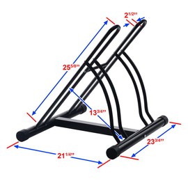 RAD Cycle Products RAD Cycle Mighty Rack Two Bike Floor Stand Bicycle Instant Versitile Pro Quality Bike Park