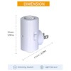 Dimmable Night Lights Plug into Wall, Rotatable Plug-in LED Night