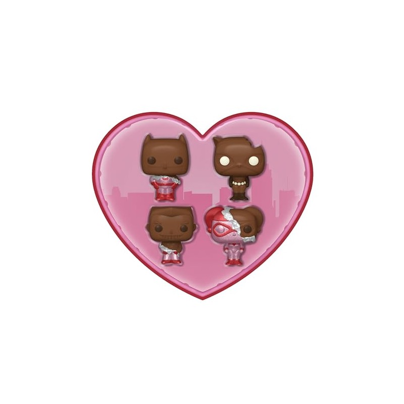 Funko Pocket POP: DC Valentines Box 4PK (Choc)
