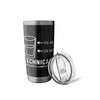 Glass Water Half Full Empty Technical Realist Technician Stainless Steel