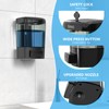 SVAVO Wall Mounted Soap Dispenser Kitchen Bathroom Manual Soap Dispenser