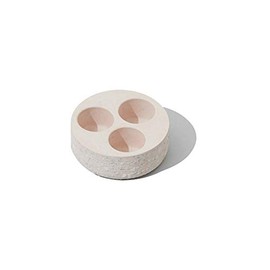 Soil B408 Diatomaceous Earth Contact Lens Case Tray, Pink, Made in Japan