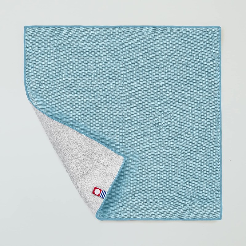Imabari Towel Handkerchief, Imabari Iroha, Plain, 9.8 x 9.8 inches
