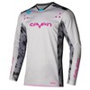 Seven Rival Clash Jersey (White/Gray, Medium)