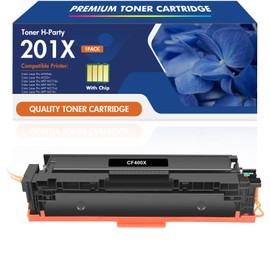 201X Toner Cartridges Replacement for HP 201X Toner Cartridges 1 Pack High Yield for Color Pro M252dw M252n, Color Pro MFP M277c6 M274n M277dw M277n