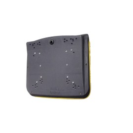 RAParts Yellow Low Back Bucket Style Plastic Pan Seat With Drain Hole Fits John Deere