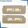 WFLNHB Sun Visor Driver Side and Passenger Side with Mirror