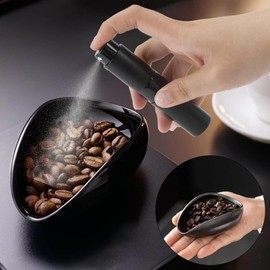 Coffee Bean Dosing Cup and RDT Spray Bottle, Coffee Dosing Cup Espresso Accessories, Ceramic Dosing Vessel/Single Dose Measuring Tray, Ceramic Single Dosing Tray For Coffee or Tea, Coffee Accessories