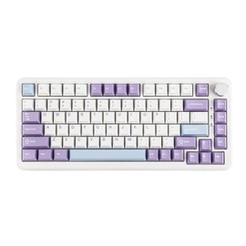 MechLands AJAZZ AK820 MAX HE Rapid Trigger Keyboard, Wired Gaming Keyboard, Hall Effect Gasket Mechanical Keyboard, Adjustable Actuation, Magnetic Switches, RGB for Win/Mac (White, Wired)